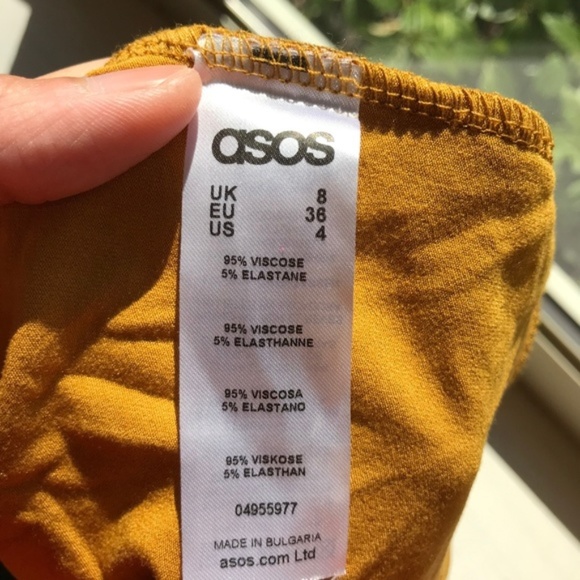 🍯 ASOS Ruffle Off-the-Shoulder - Picture 5 of 5